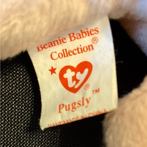 Ty Pugsly beanie baby 🐶 dog - Picture 6 of 7